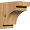 Ekena Millwork Mediterranean Smooth Corbel, Western Red Cedar, 3 1/2"W x 6"D x 6"H COR04X06X06MED00SWR - alternate 1